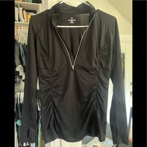 Moving Comfort breathable, technical long sleeve. Women’s Small. Black.